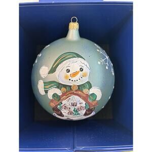 TRIMSETTER By Dillard’s Artisan Collection Snowman Ornament handmade in Poland